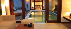 Lombok Kebun Villa Honeymoon - living room